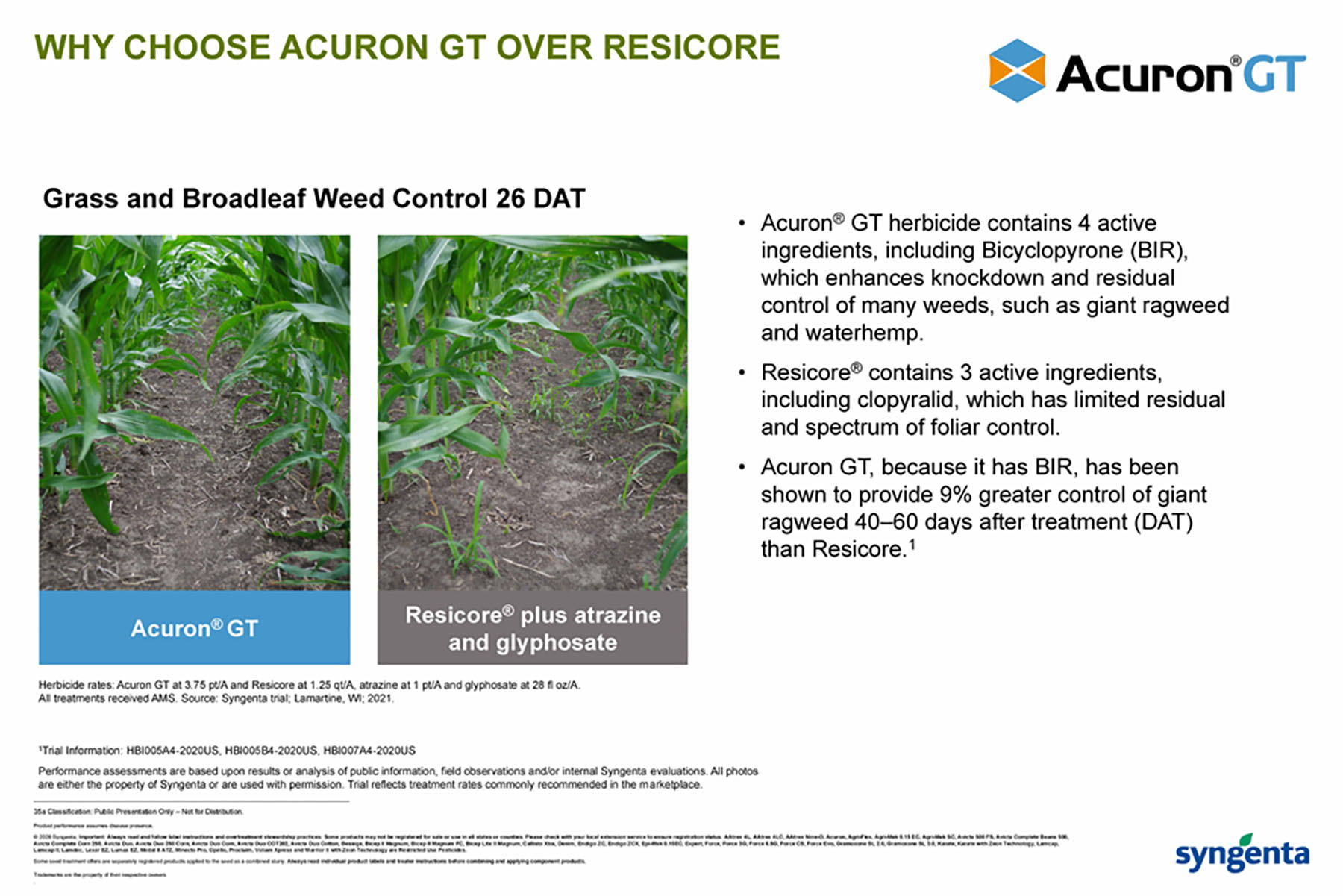 CP Storyboard - Acuron GT - Why Choose Acuron GT over Resicore