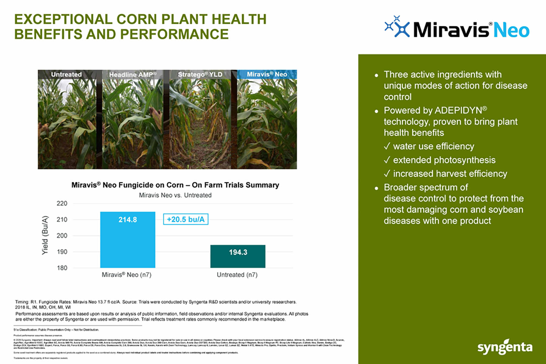 CP Storyboard - Miravis Neo - Chart & Reasons to Believe